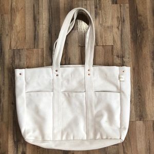 Floral Society Canvas Tote